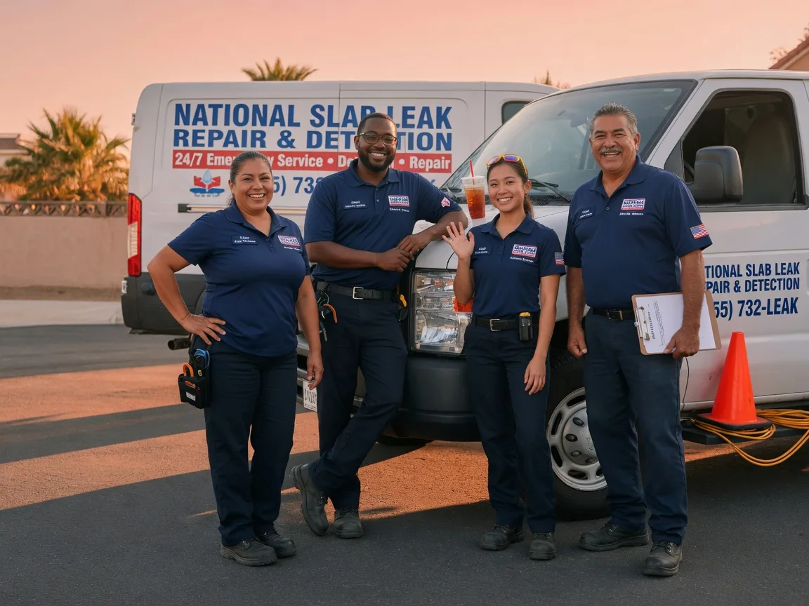 Slab Leak Detection company in Burkett, TX